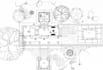 design architectural drawing in autocad and hand drawing