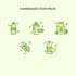 design unique, simple and modern custom icons pack
