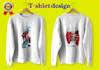 do cool t shirt design with in 8 hours