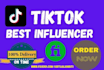 find best tiktok influencer