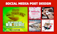 design instagram or facebook post