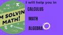 be your virtual mathematics and statistics tutor