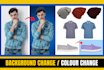do change, white, clear, delete, erase background quickly