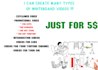 create a videoscribe whiteboard animation video for you