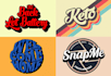 design custom hand lettering, typography font logo, retro script ,t shirt