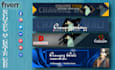 design banner, signage, billboards and graphic design