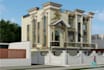 design and render exterior for commercial building