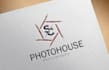 design creative photography, camera logo