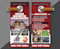 design junk removal door hangers