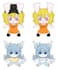 draw any character as a fumo