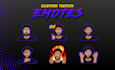 create custom twitch emotes, badges and emotes pack