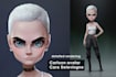 design a professional cartoon character