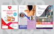 design business event and promotional conceptual flyers