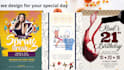 design cool pretty charming invitation cards