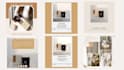 design instagram branding templates for small business