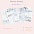 make you a custom printable planner stickers sheet