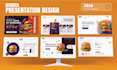 design a custom pitch deck or powerpoint presentation template