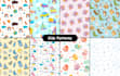 design seamless pattern,textile prints cartoon design