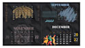 calendar black stars 2022