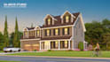 render 3d architectural exterior home design, interior house walkthrough video