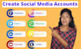 create social media accounts, all pages setup and optimize