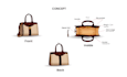 concept making of bags with technical sizes