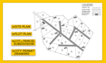 draft 2d site plan, plot plan and lot subdivision for city permit