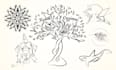 design a line art, fine line, minimalist or shaded tattoo