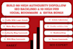 seo mix backlinks by white hat link building service to improve google ranking