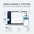 perform QA and software testing for your web or mobile app