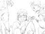 draw character hand drawing illustration