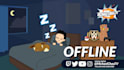 draw offline, brb or starting soon screens for twitch