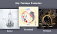 illustrate a detailed album cover artwork