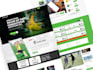 create professional uiux landing page design