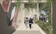create an architecture render visualization with photoshop
