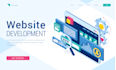 create responsive websites in html css javascript react js