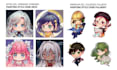 draw your character in cute chibi drawing