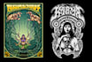create custom psychedelic illustrations, logo, t shirts for bands and brands