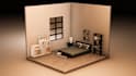 design your room to 3d isometric