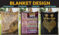 do unique and high quality fleece blanket design