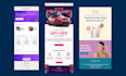 prepare cleverreach, campaigner and mailerlite email template newsletter