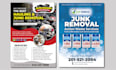 design junk removal flyers