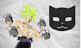 draw your ocs character design in dragon ball art style
