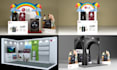 3d trade booth design, exhibition stalls, and kiosks