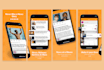 design app screenshots or app store screenshots