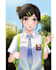 draw anime girl character for you