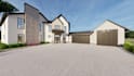 redesign your house facade and provide photorealistic exterior renders