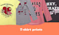design trendy frontal t shirt print