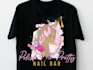 design classy glitter girly shiny feminine logo