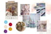 create luxury fashion mood boards, professional portfolio designs